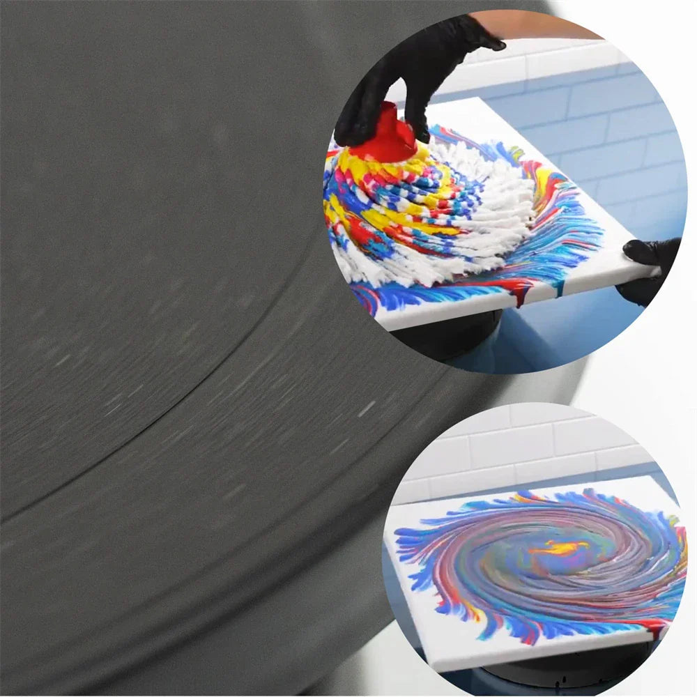 6pcs Cake Decorating Kit: Turntable with 2 Frosting Spatulas & 3 Icing Smoothers - Baking Accessories for Cake Decoration