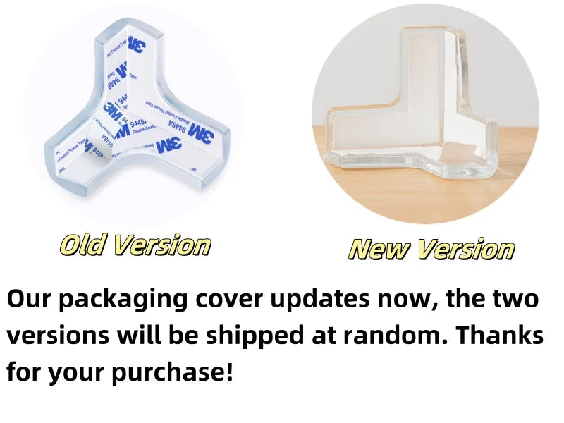 Clear Table Corner Protectors – Baby Safety Furniture Edge Guards, Anti-Collision Corner Covers