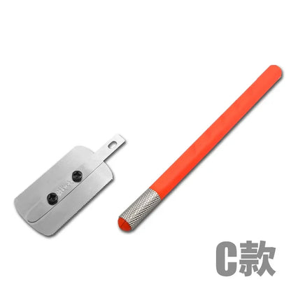 Hobby Model Craft Mini Hand Saw – 3 Blade Styles Etching Chip Saw for Model Building
