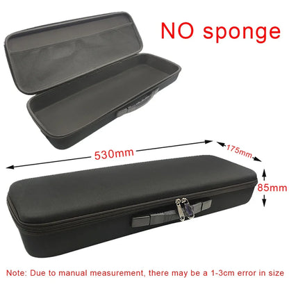 DIY Foam Hard Carry Case Storage Bag – Shockproof Travel Zipper Organizer for Camera & Outdoor Tool Accessories