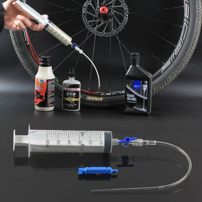RL225 Tubeless Tyre Injector — Bicycle Sealant Injection Tool with Valve for MTB & Road Bikes