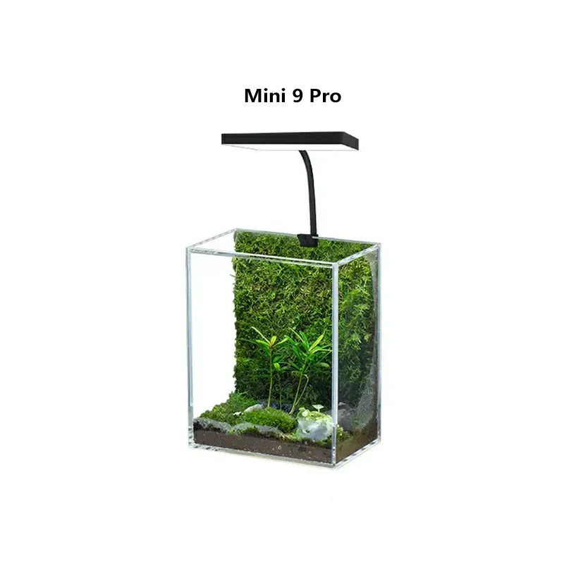 WEEK AQUA USB Aquarium Light – Full Spectrum LED for Plant Growth, Nano & Microlandscape Aquariums