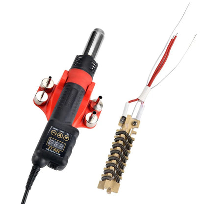 JCD Micro Hot Air Gun 8208 – 750W Soldering & Welding Rework Station, LCD Display All-in-One Heat Gun for BGA & IC Soldering