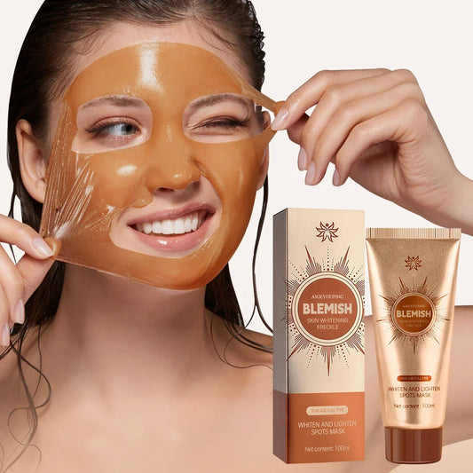 Whitening & Spot-Lightening Peel-Off Facial Mask – Anti-Blemish, Freckle Correcting, Pore-Cleansing & Brightening Moisturizing Mask