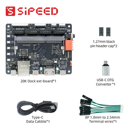 Sipeed Tang Primer 20K FPGA GoAI Core Board - GW2A Minimum System for AI Projects