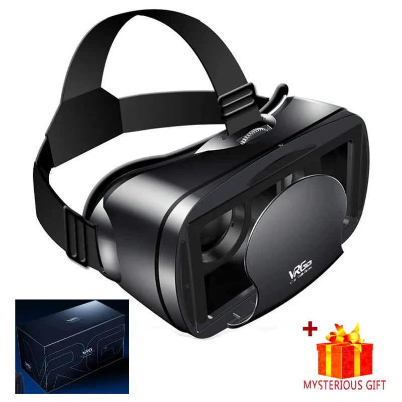 VRG Pro VR Glasses – Virtual Reality 3D Headset Goggles for Smartphone Mobile Gaming