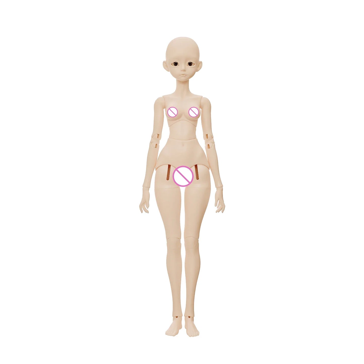 Shugafairy Kikyou D 1/4 BJD Doll – Fullset Street Girl with Big Chest, Summer Carnival Y2K Style Ball-Jointed Fashion Doll Toy