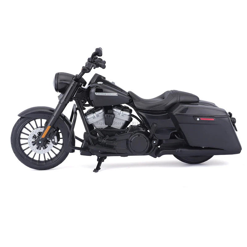 Maisto 1:12 Harley Davidson 2017 Road King Special – Classic Die-Cast Motorcycle Model Collectible Toy Gift