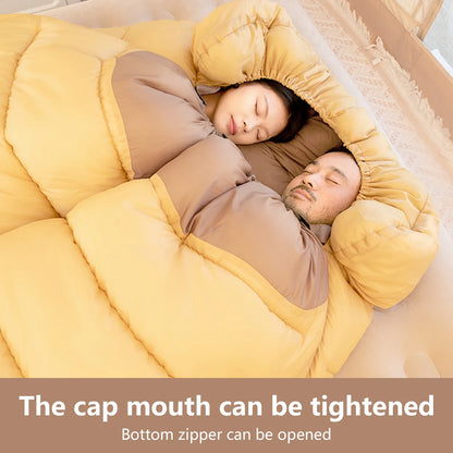 BSWOLF 2-Person Four Seasons Camping Sleeping Bag – Portable Winter Outdoor Travel & Hiking Bag