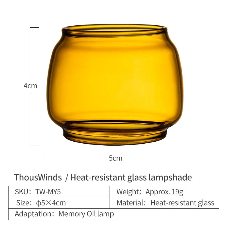 Thous Winds Memory Mini Oil Lamp – Portable Retro Camping Lantern for Hike, Picnic, and Backpacking