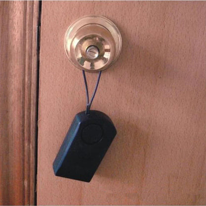 Portable 120dB Wireless Touch Sensor Security Alarm – Loud Door Knob Entry Alert for Anti-Theft, Hotel & Travel Safety