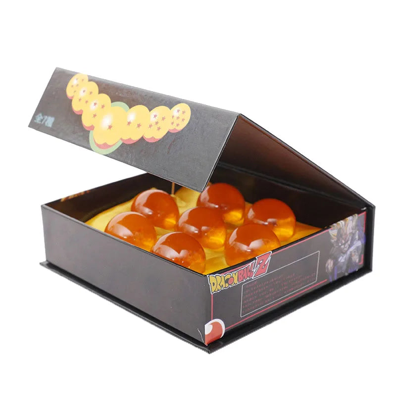3.5cm Resin Dragon Ball Set – 7-Piece 1:1 Action Figure Toys, Summon Shenron Anime Collectible Gift