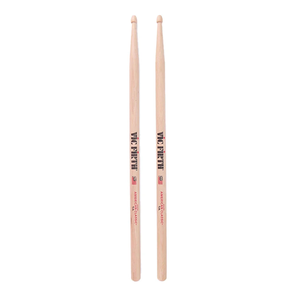 2PCS 5A/7A American Hickory Drumsticks – Jazz Mallets for Acoustic & Electronic Drums, Percussion Drum Sticks