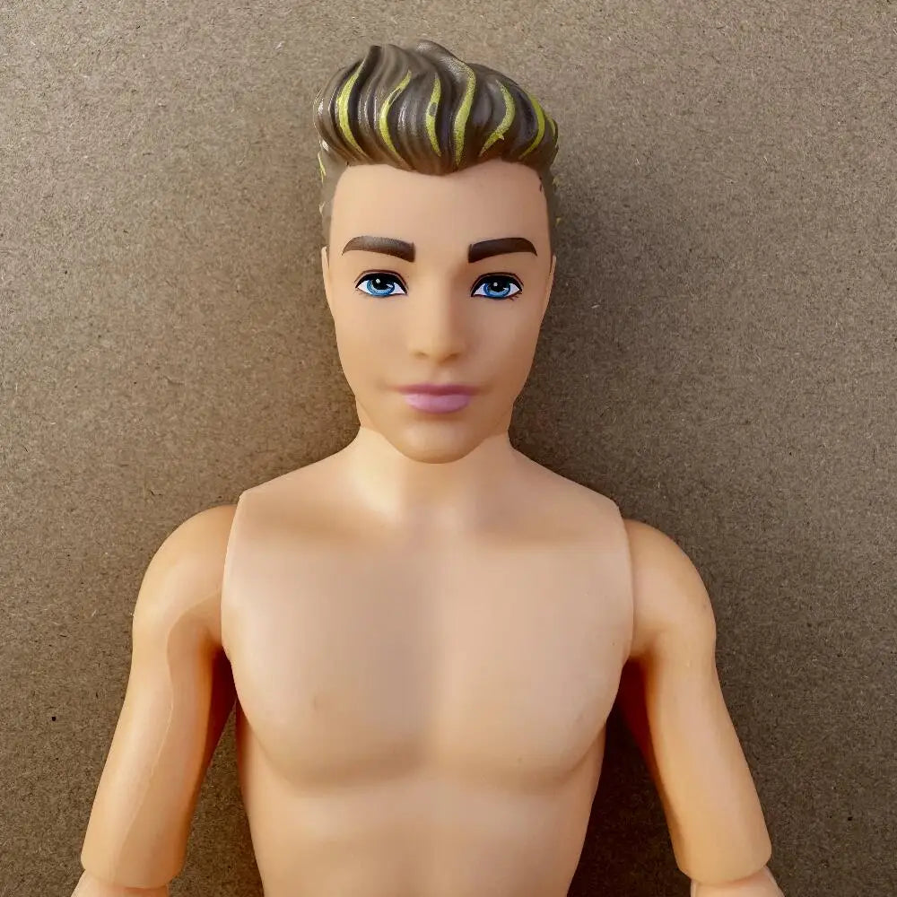 1/6 Boys Doll – 30cm Movable Joint Male Figure, Solid DIY Toy for Kids Birthday Gifts