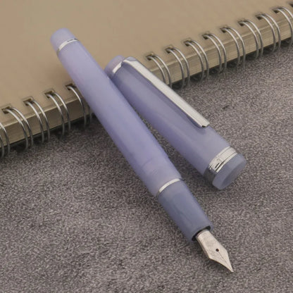 JINHAO 82 Transparent Fountain Pen — Spin Golden EF/F/M Nib, Ink Pen for Business, Office & School Supplies