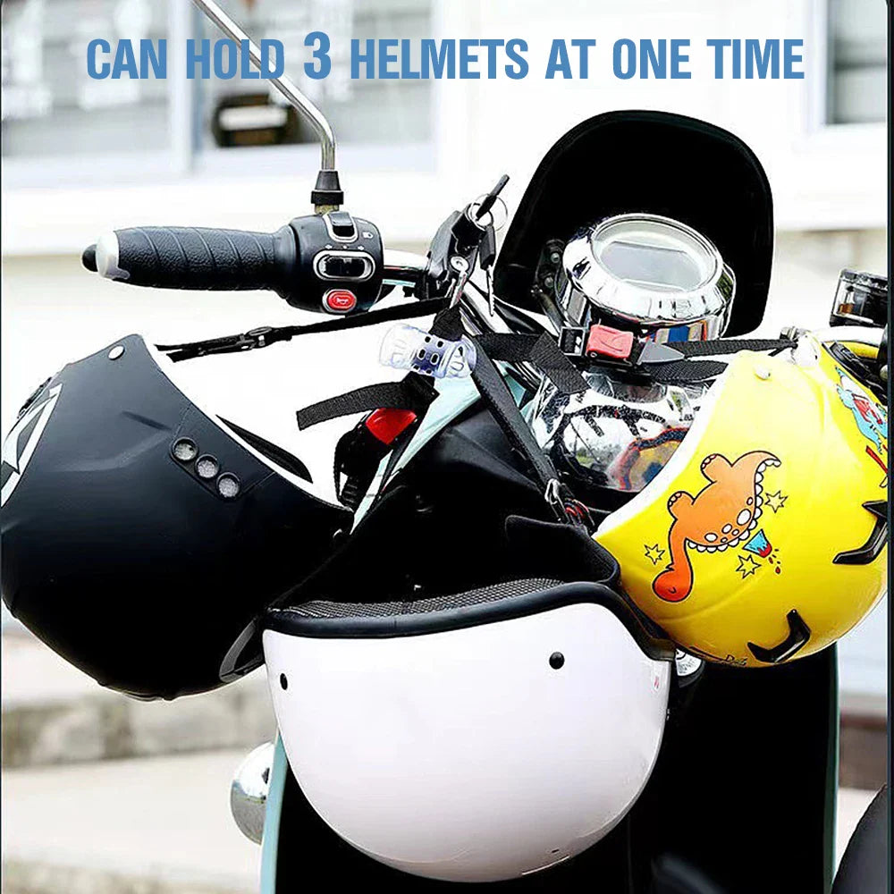 Secure Your Ride: Motorcycle Helmet Anti-Theft Lock with 2 Keys & Installation Tool - Bike Security Accessories