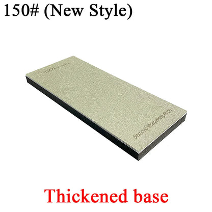 Thickened Non-Slip Diamond Knife Sharpener – 15° Kitchen Whetstone & Leather Polishing System