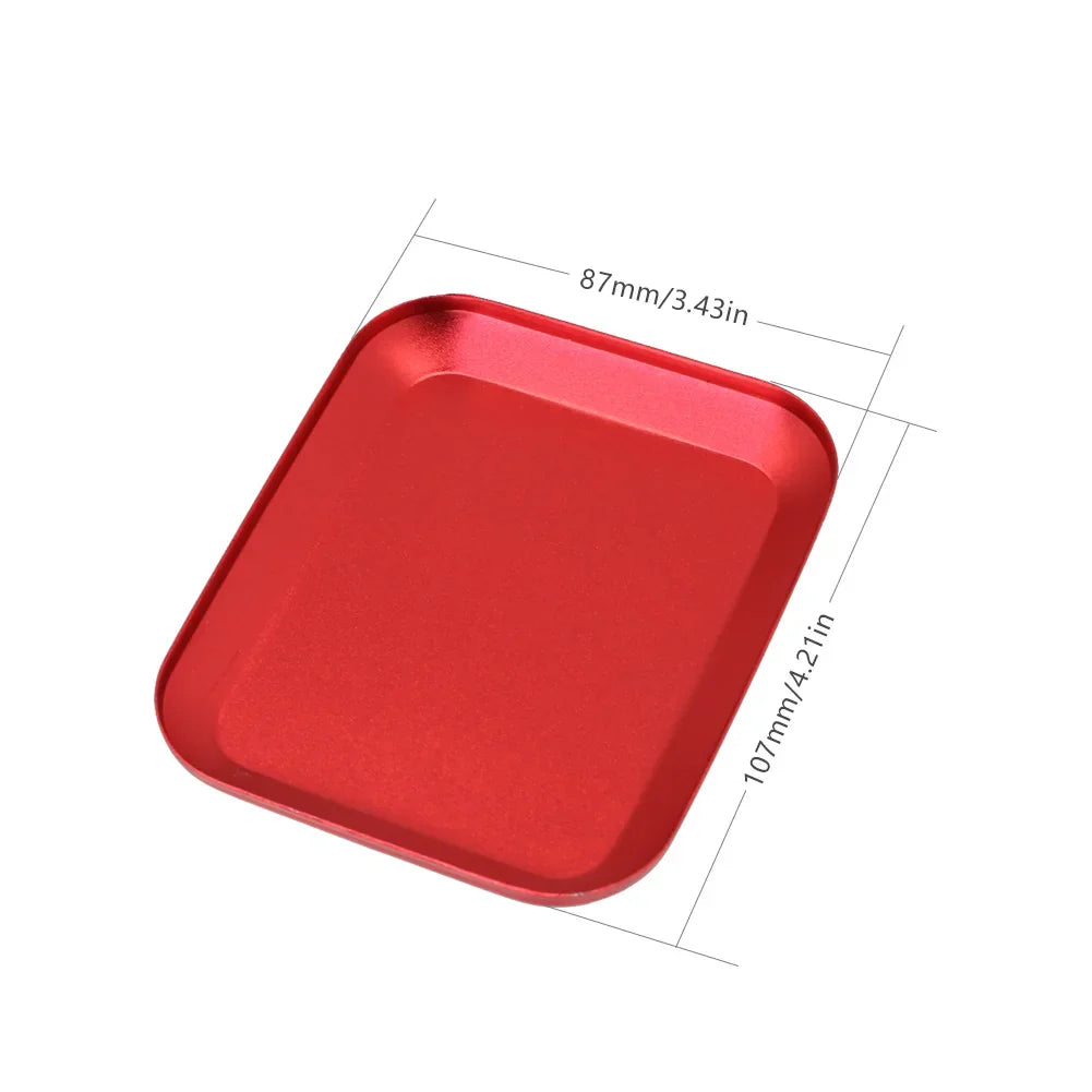 RC Tool Tray — Aluminium Alloy Magnetic Screw Plate for RC Repairs