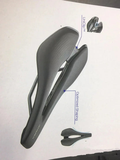GIANT Approach Gel Saddle — Comfort Bike Seat with Vent for Road & MTB, Fits UNICLIP