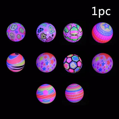 Kids Creative Luminous Flashing Musical Ball – Jumping, Bouncing & Vibrating Interactive Toy Gift