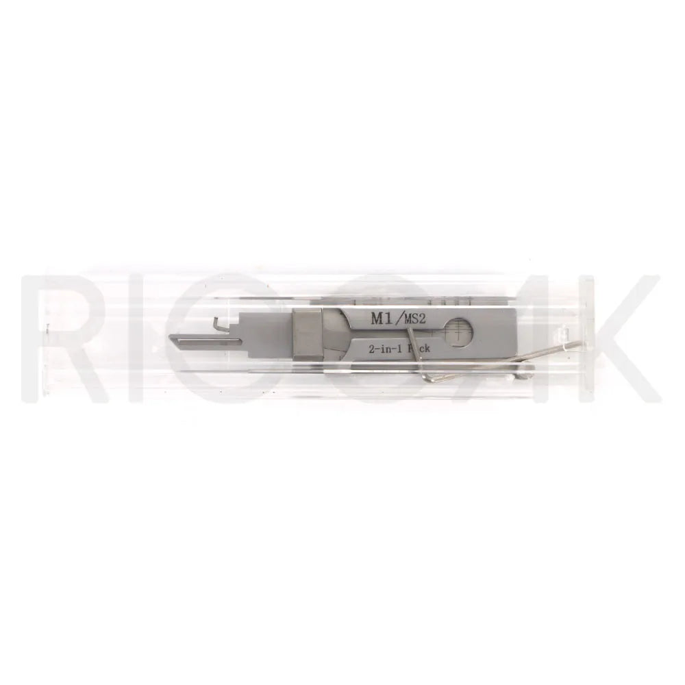 Lishi 2-in-1 Locksmith Tool — SS001, SS002, SS002R Pro, R52, KW1, KW5, SC1, SC4, SC20, M1/MS2, AM5, TE2 for Home & Civil Door Locks