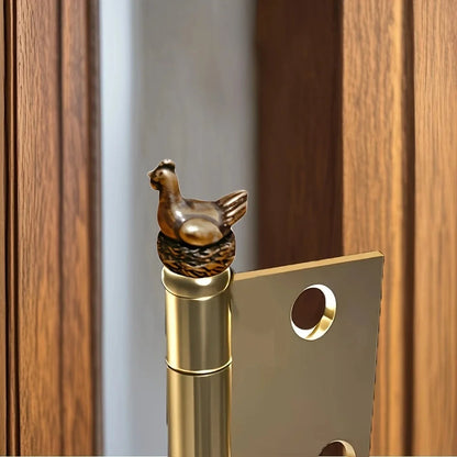 Bronze Animal Design Door Hinges & Magnetic Cabinet Decorations – Festival Home & Office Decorative Statues