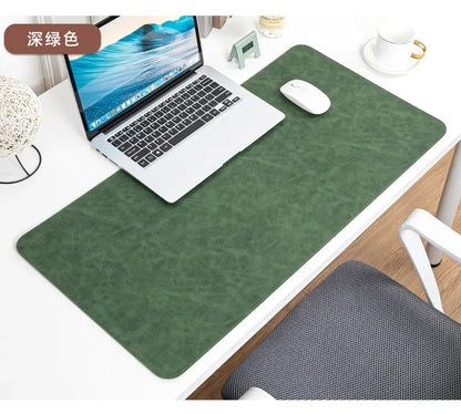 Waterproof PU Desk Pad – Large Non-Slip Mouse Pad & Keyboard Mat for Computer Laptop, Easy to Clean Protective Cover