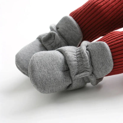 Meckior Baby Socks Shoes – Star Toddler First Walkers Booties, Soft Cotton Anti-Slip Shoes for Boys and Girls