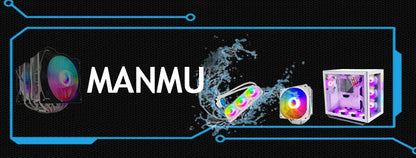 Manmu Festival Edition 120mm RGB Computer Fan — High-Performance Cooling for Gaming PCs