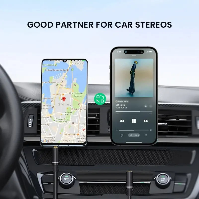 3.5mm Male to Male Aux Audio Cable — Compatible with Car Stereos, Speakers & Headphones