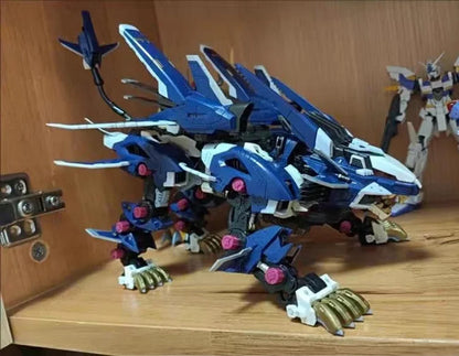 BT Building Blocks ZOIDS RZ-041 Liger ZERO Jager — 1:72 Scale Full Action Plastic Model Kit, Assemble Toy, Christmas Gift for Children