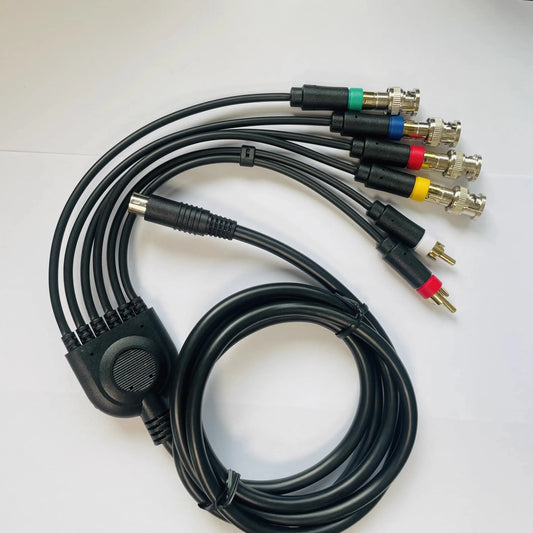 1.8M RGB/RGBS 9-Pin Cable for Sega Mega Drive 2 (MD2) – Retro Game Console Video Cable for CRT Monitor Display Connection