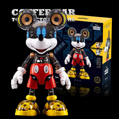 Disney 30cm Mickey Mouse 3D Bricks Model – Cute Anime Building Blocks Action Figure Toy & Cartoon Decor Gift