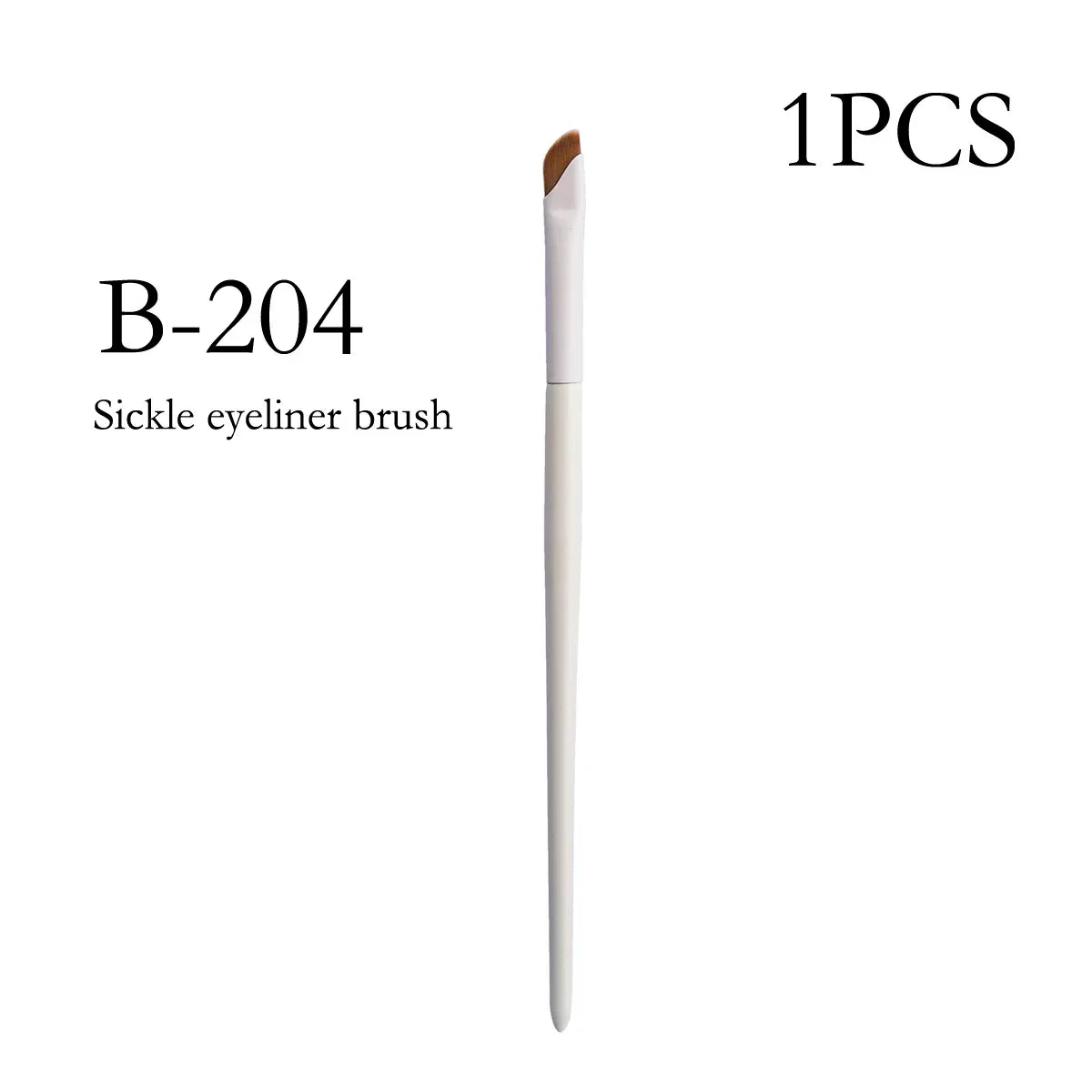 Upgrade Blade Eyeliner Brush | Ultra-Thin Fine Angle Flat Brush for Eyebrows & Under-Eye Makeup | Precise Detail White Brush