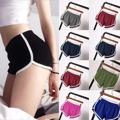 Women’s Sports & Fitness Shorts – Casual Gym, Yoga, Running, Cycling Hot Pants