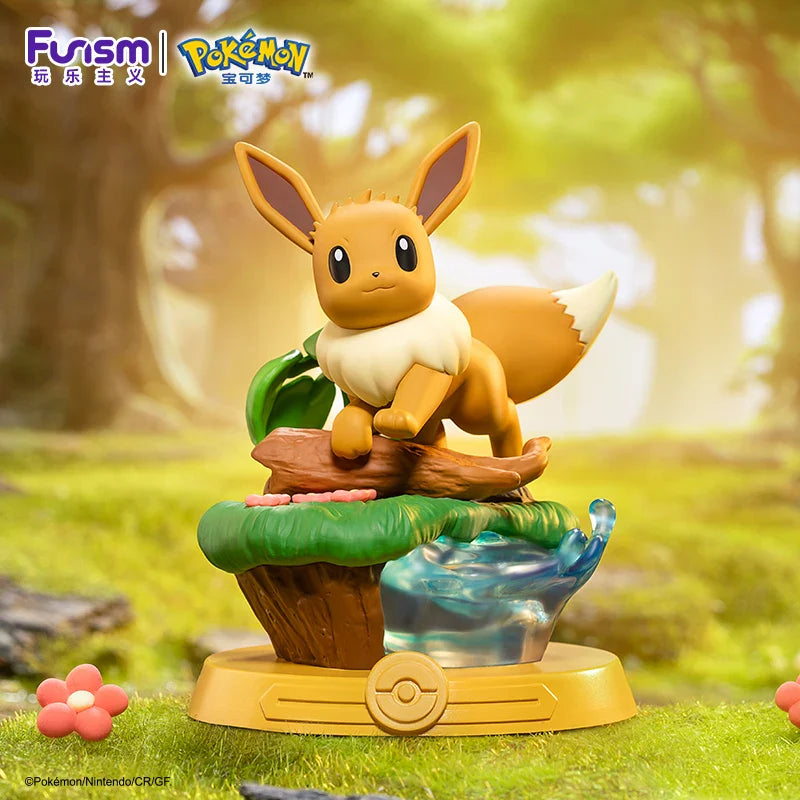 Anime Pokémon Funism Adventure Eevee Family Blind Box – Jolteon & Sylveon Action Figure Toy Gift