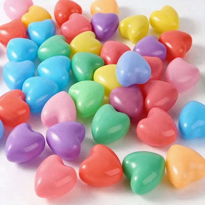 Colorful Baby Plastic Balls — Water Pool & Ocean Wave Balls with Basketball Hoop for Kids, Outdoor Tent Playhouse Toys