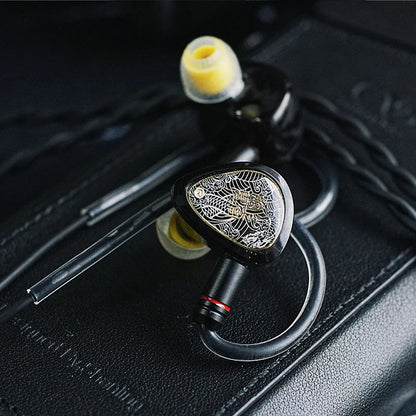 TANGZU WANER2 2nd Gen HiFi In-Ear Monitor – Dynamic Driver Earphones with 0.78mm Detachable Wired Cable & High-Resolution Sound