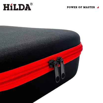 HILDA Large Capacity Waterproof Tools Bag – Electrician Hardware Organizer, 3 Sizes with Red Edges
