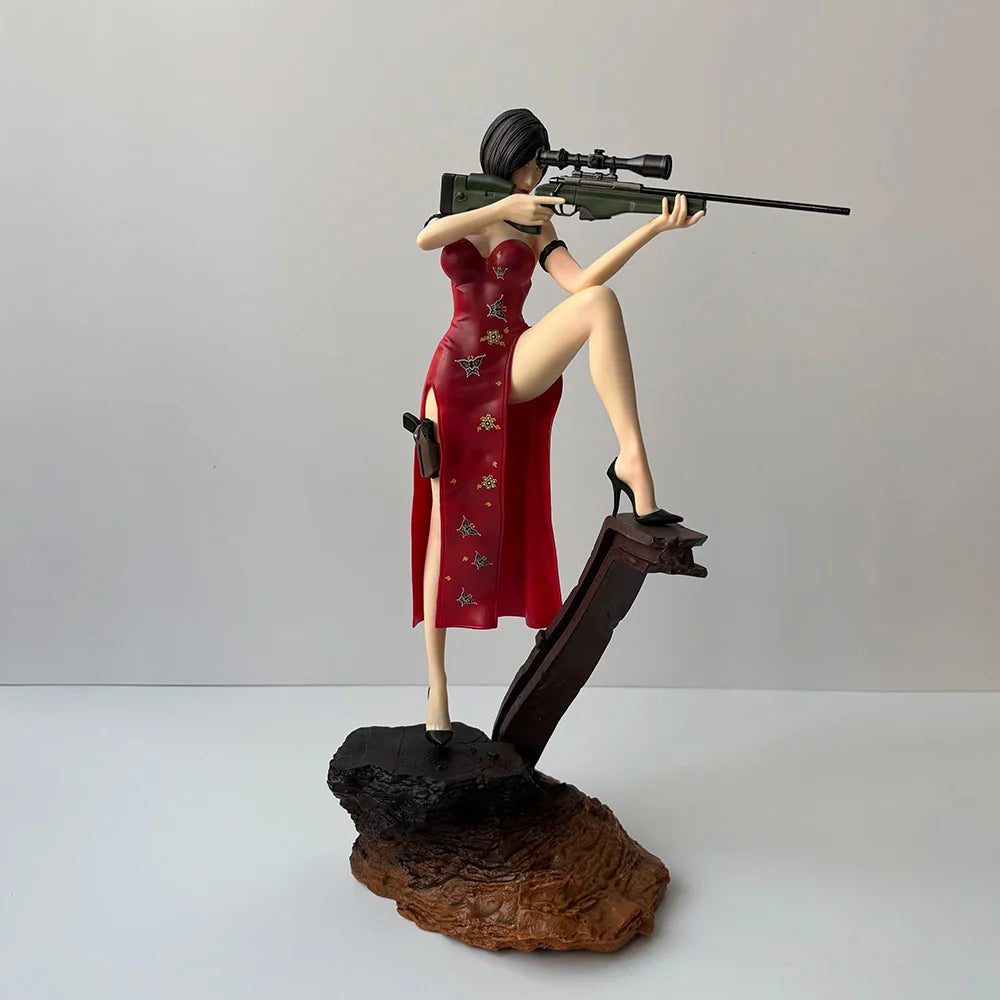 Biohazard Ada Wong PVC Anime Figure – Resident Evil Action Model Collectible for Birthday Gifts
