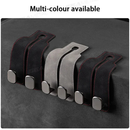 SEAMETAL Car Seat Headrest Hook – Multi-Use Back Seat Organizer & Hanger for Handbags, Purses, Bags & Clothes