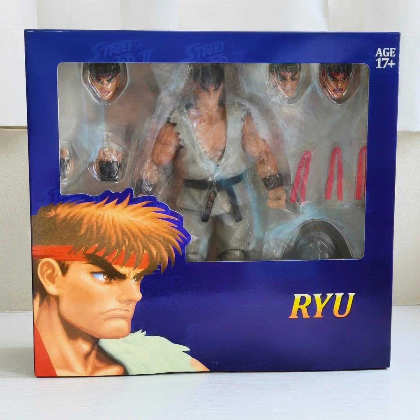 Street Fighter Action Storm Zangief Figure — ST Collection Movable Model Toy from The Final Challengers Series