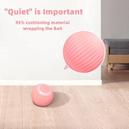 Interactive Electric Cat Ball Toys - Smart Self-Moving Toys for Cats, Perfect for Training and Indoor Playtime