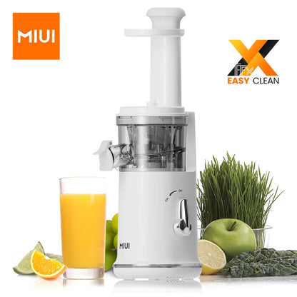 Mini Portable Slow Juicer – Electric Fruit Juice Extractor & Blender, Easy Clean, Ice Cream Maker