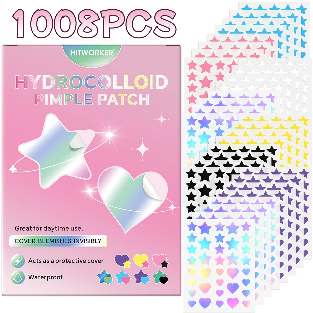 Pimple Patches - Salicylic Acid & Tea Tree Oil Acne Stickers