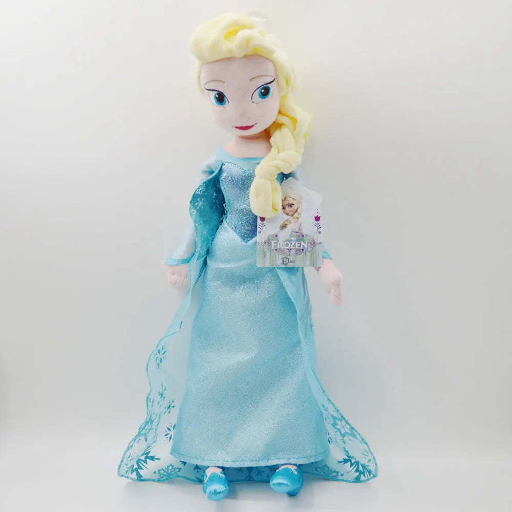Disney Frozen Olaf Plush Doll 40CM – Elsa & Anna Stuffed Toy Pillow for Kids Birthday