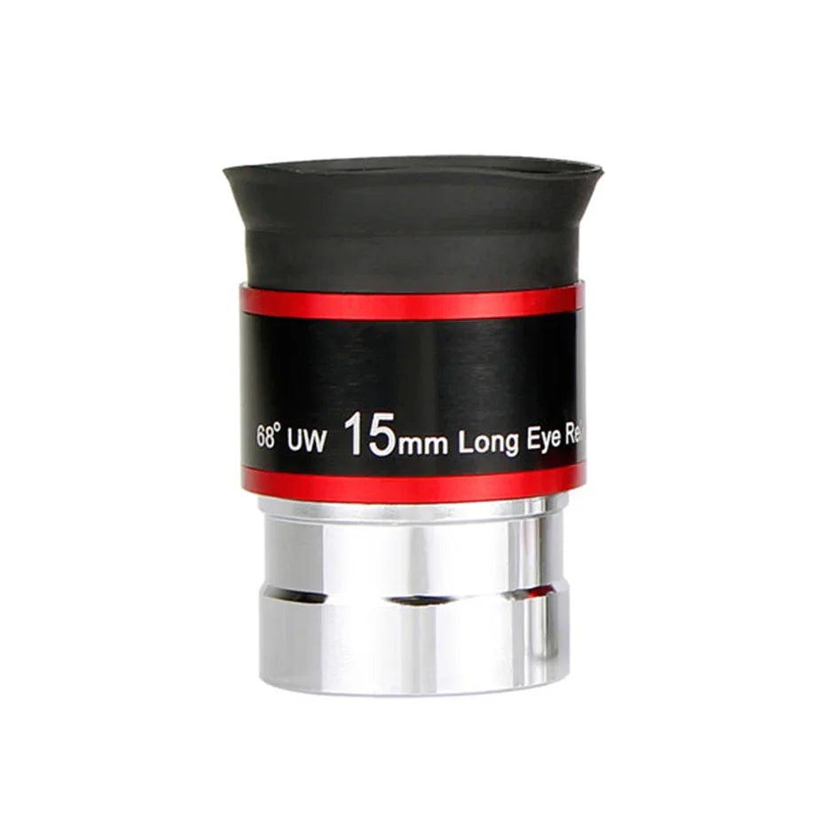 SVBONY 68° Ultra Wide Angle Telescope Eyepiece - FMC 1.25" Astronomical Lens for 6mm 9mm 15mm & 20mm Telescopes