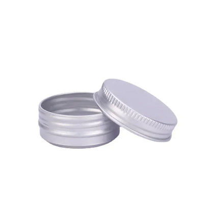 Mini Aluminum Tin Boxes – Round Metal Containers with Lids for Cosmetics, 5g-60g, Multiple Colors