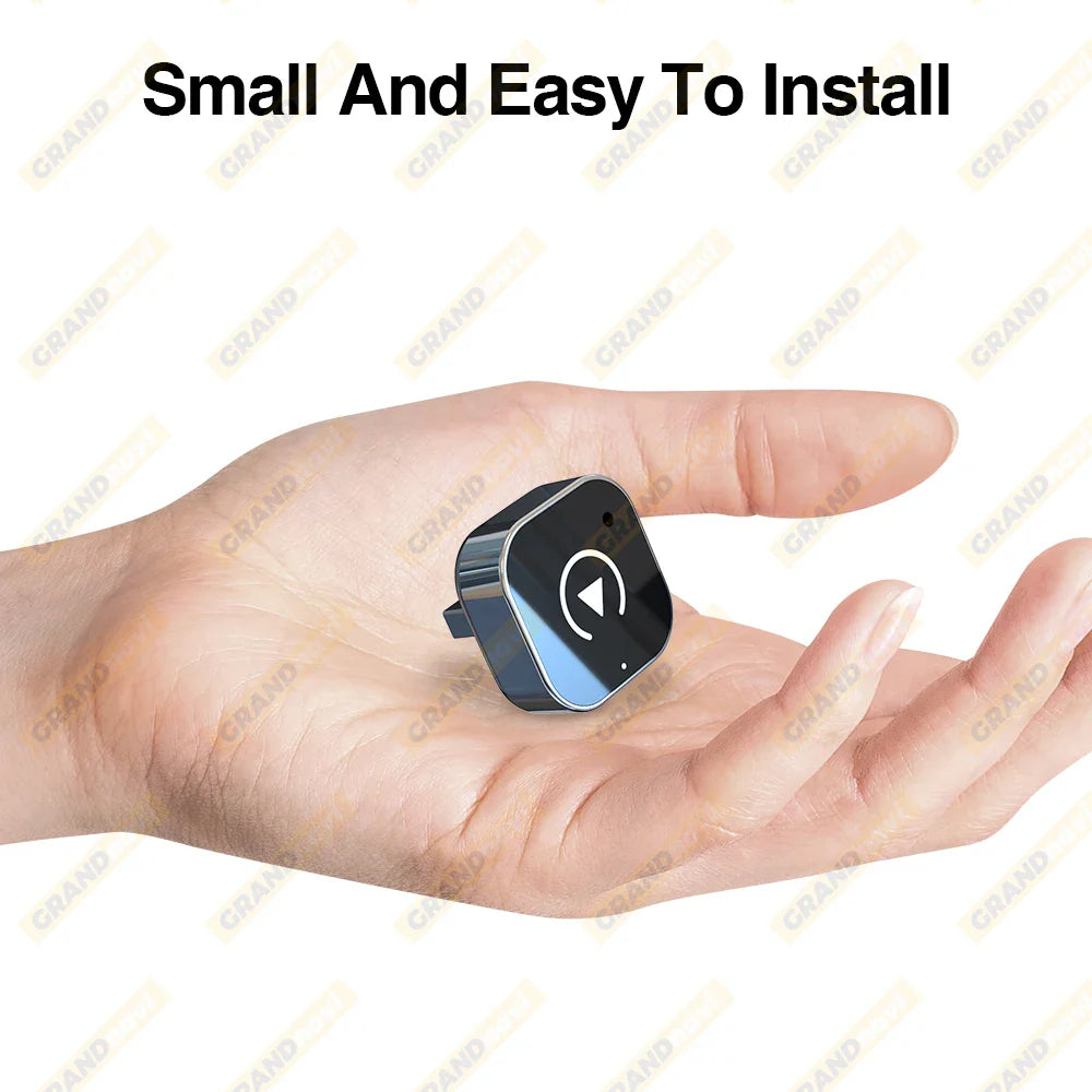 2-in-1 Wired to Wireless CarPlay & Android Auto Adapter — USB Plug & Play with Bluetooth for OEM Car Stereo