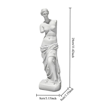 Resin Venus Statue — Greek Mythology Aphrodite Figurine for Nordic Home Decor & Art Room Display